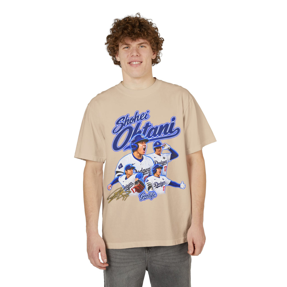 Shohei Ohtani Dodgers Vintag Graphic T-Shirt