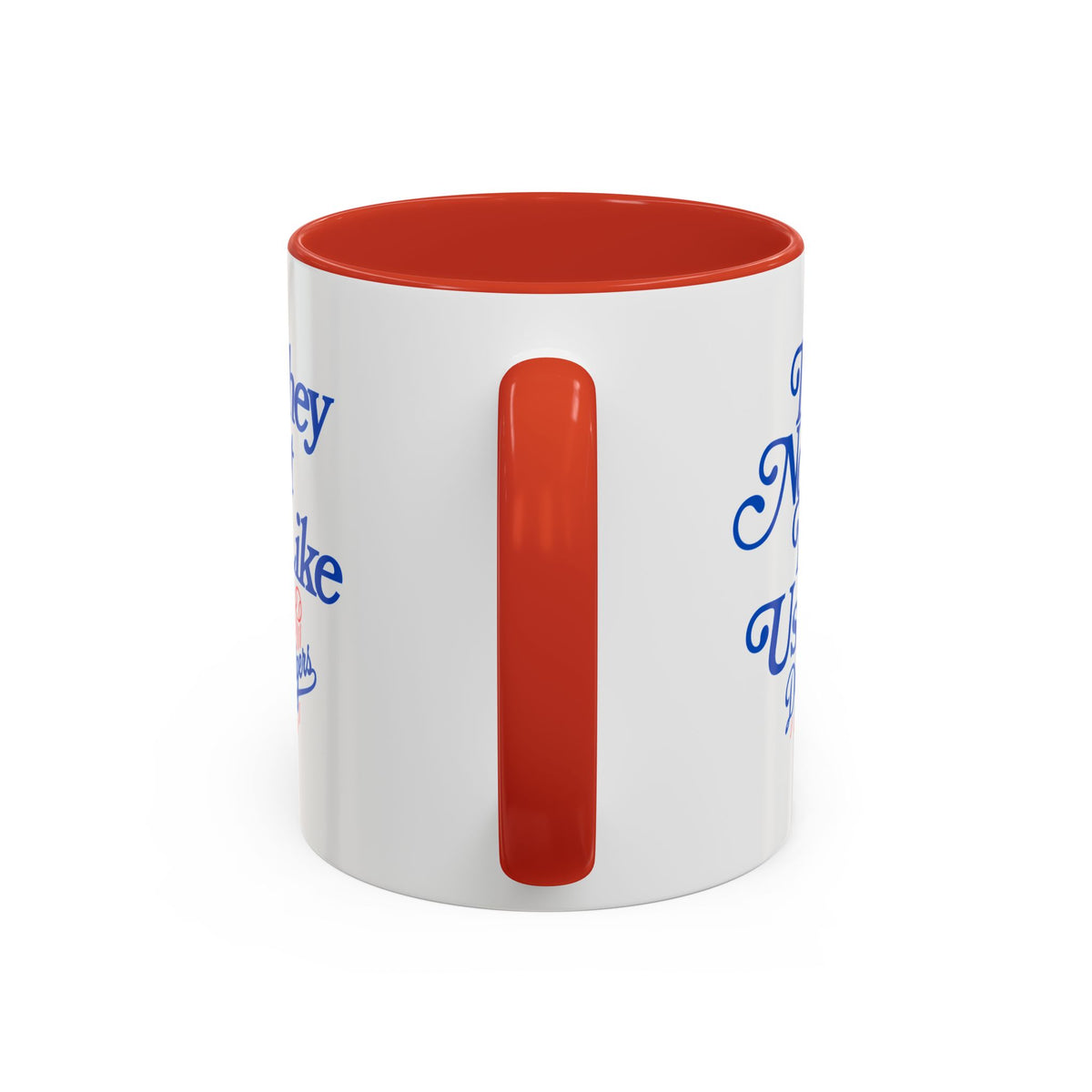 They Not Like Us Dodgers Accent Coffee Mug — Baseball Fan Gift (11/15oz)