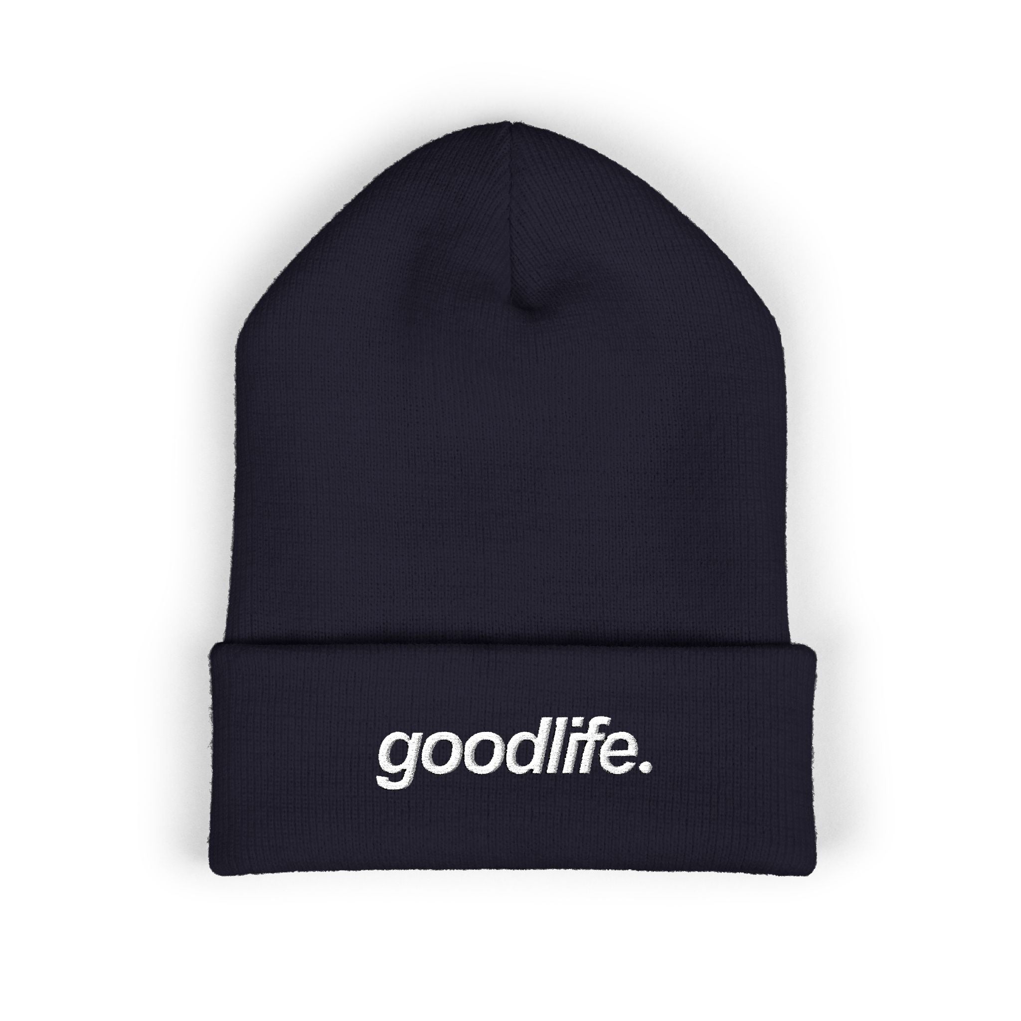 Goodlife Embroidered Cuffed Beanie