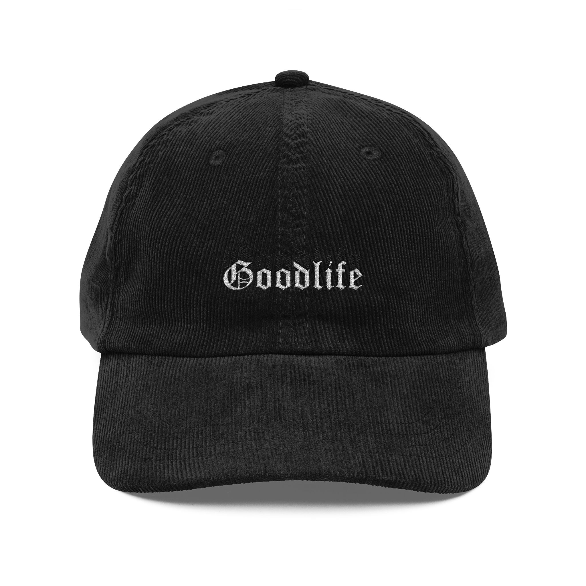 Vintage Goodlife Corduroy Cap (Embroidery)