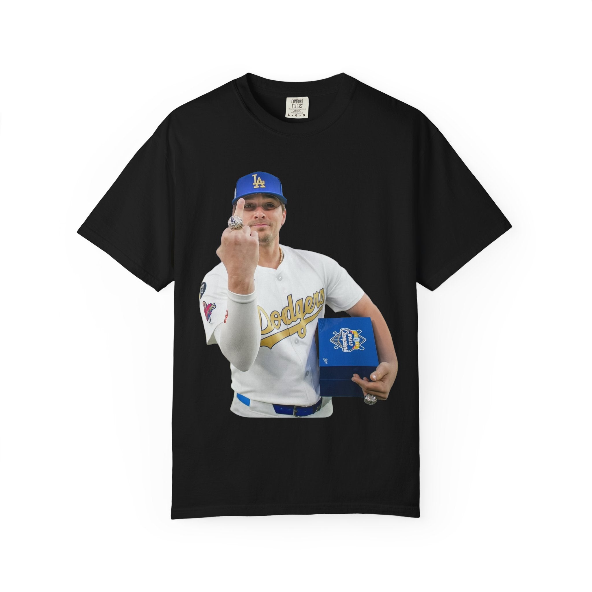 Hernandez Middle Finger "We Don't Give a F*ck" T-Shirt