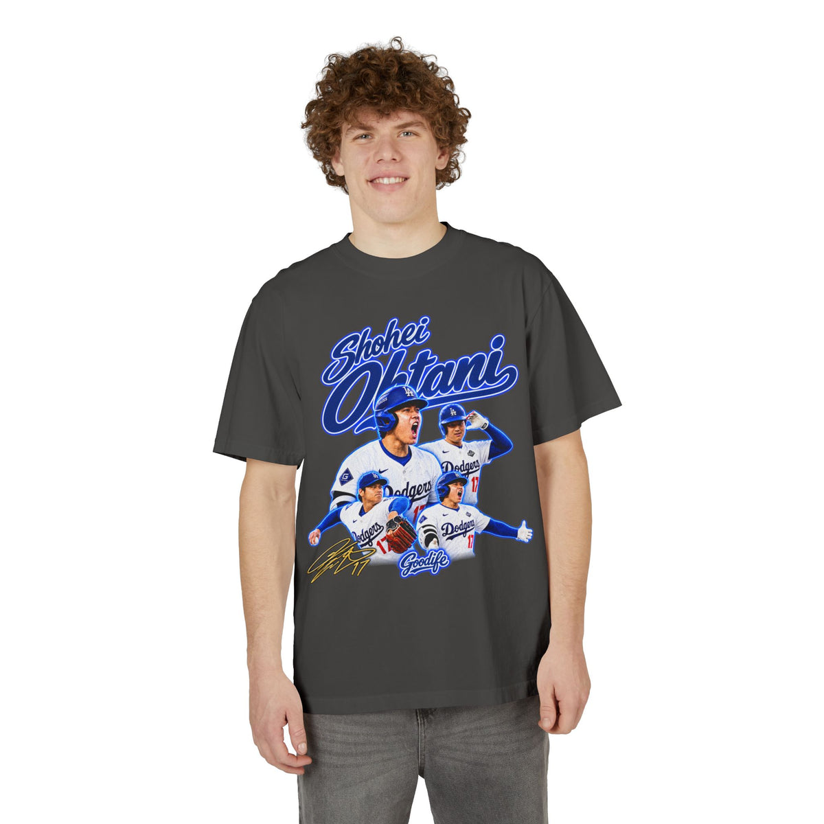 Shohei Ohtani Dodgers Vintag Graphic T-Shirt