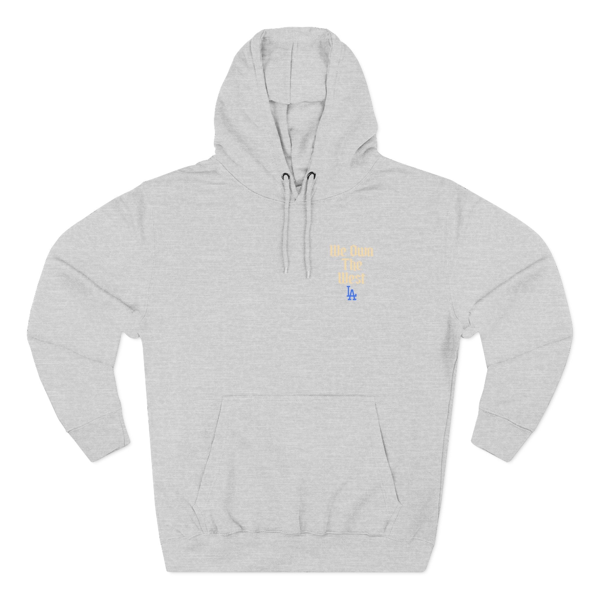 LA Dodgers 'We Own The West' x 'They Not Like Us' Pullover Hoodie