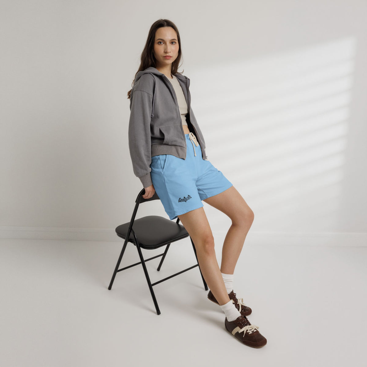 Garment-Dyed Lightweight Fleece Shorts