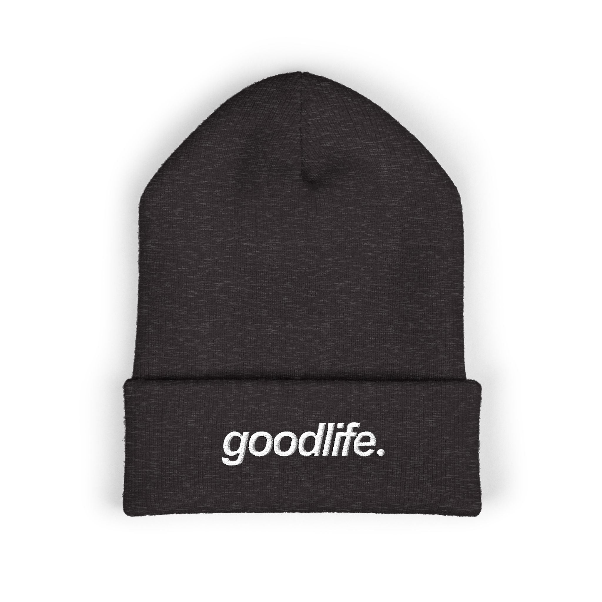 Goodlife Embroidered Cuffed Beanie