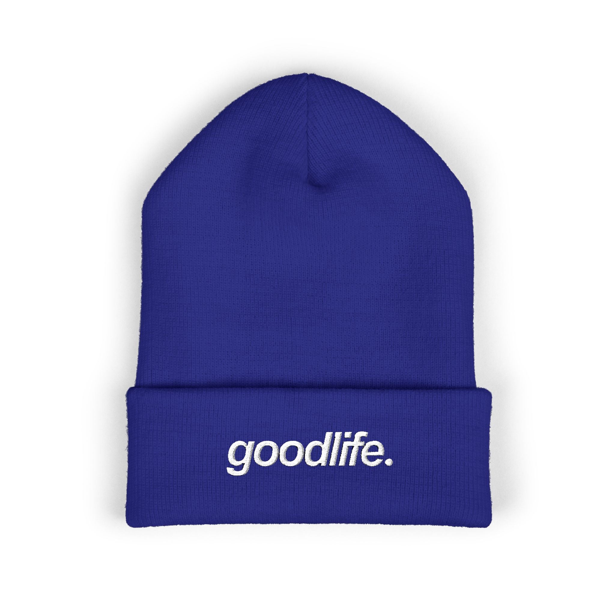 Goodlife Embroidered Cuffed Beanie
