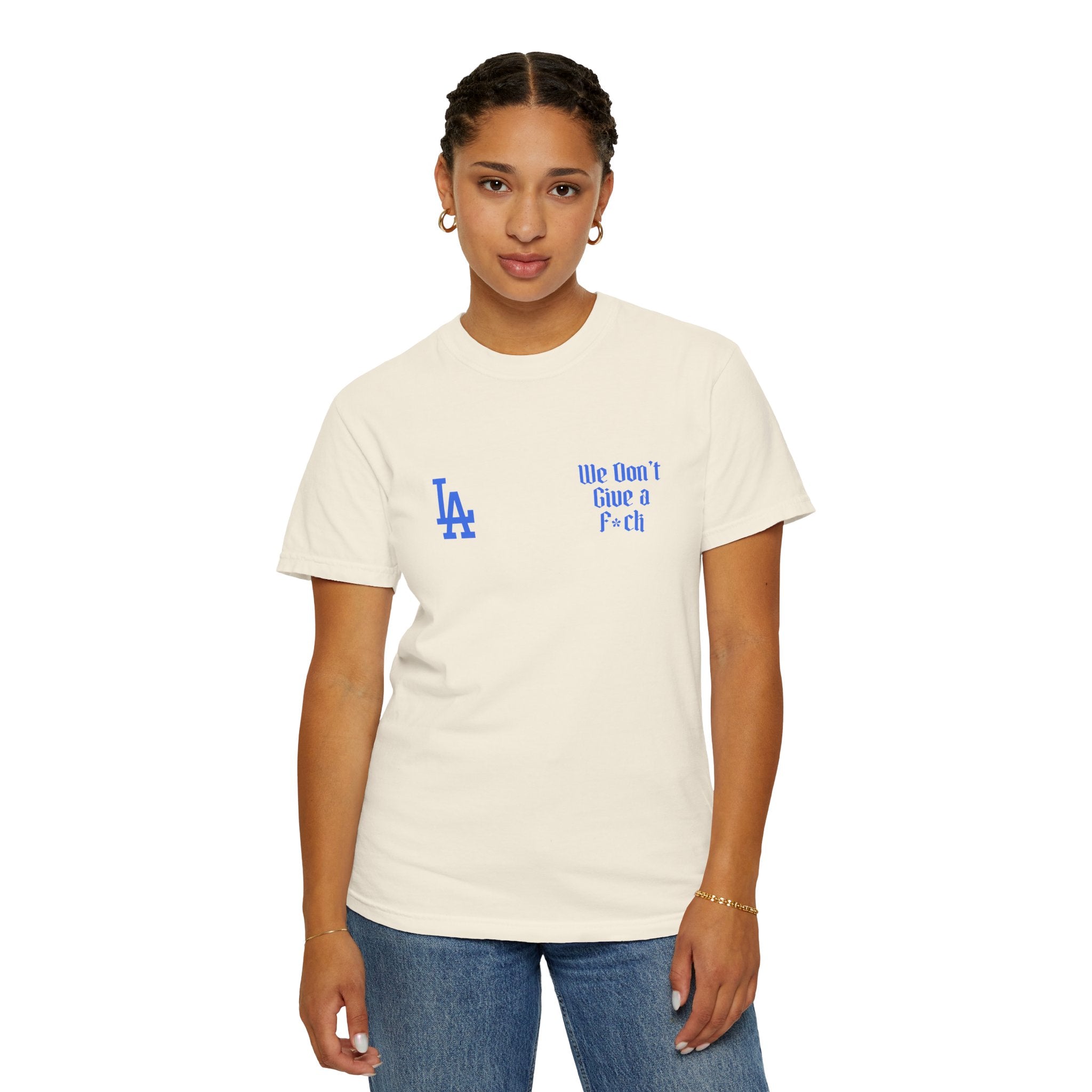 LA Dodgers 'They Not Like Us' x 'We Don't Give a F*ck' T-Shirt