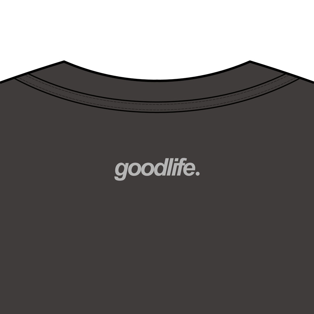 Goodlife Dept Double Black heavy weight tee