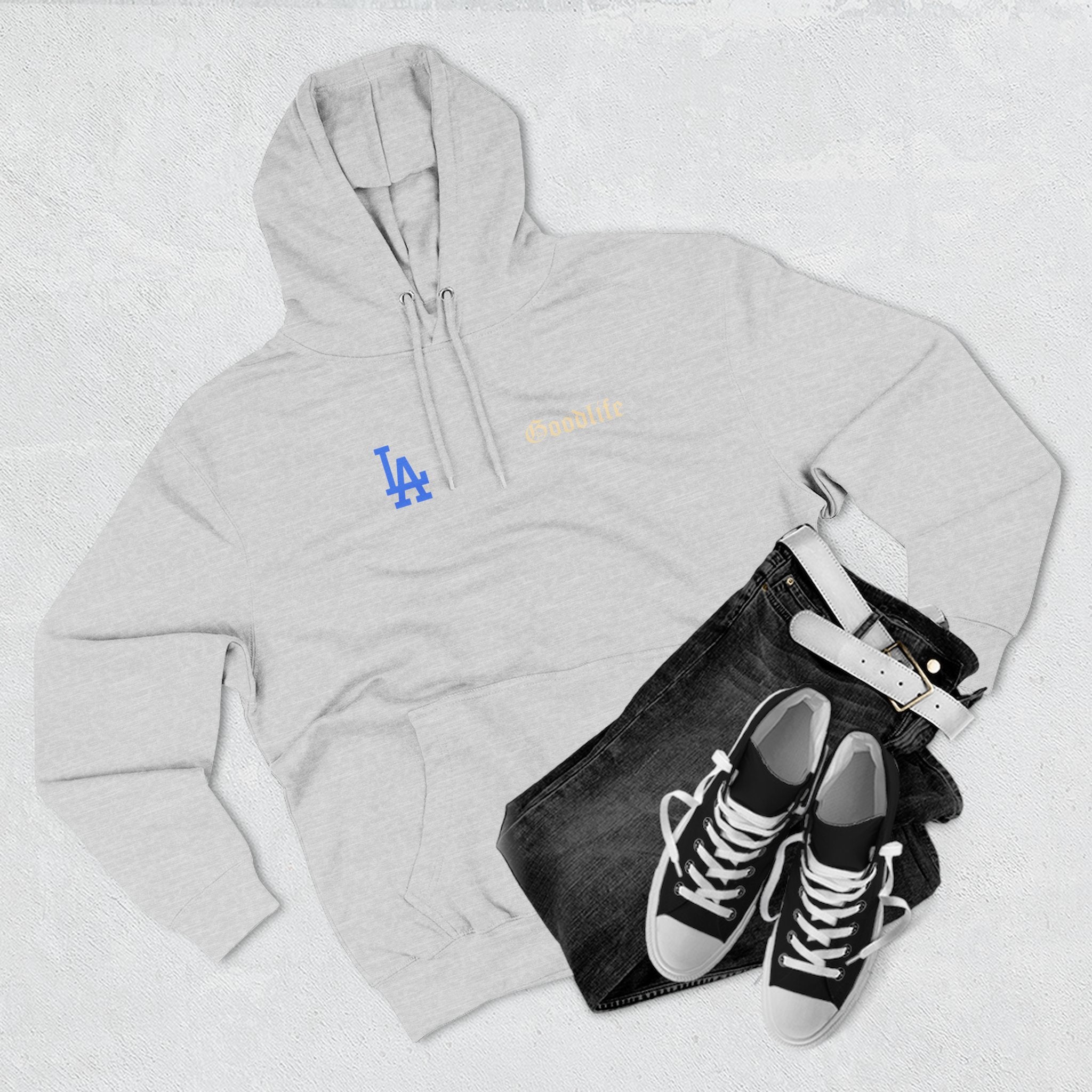 Goodlife X LA Dodgers "They Not Like Us" Pullover Hoodie