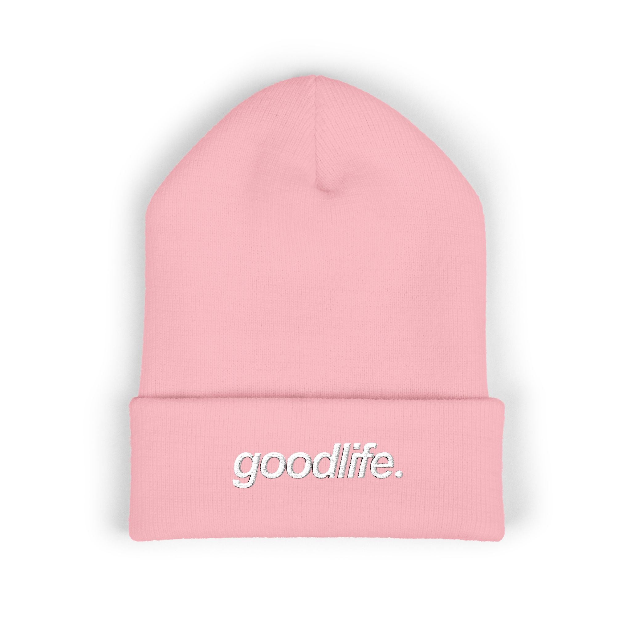 Goodlife Embroidered Cuffed Beanie