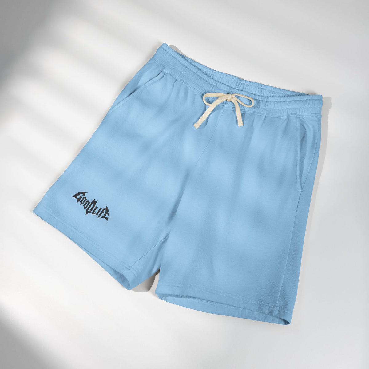 Garment-Dyed Lightweight Fleece Shorts