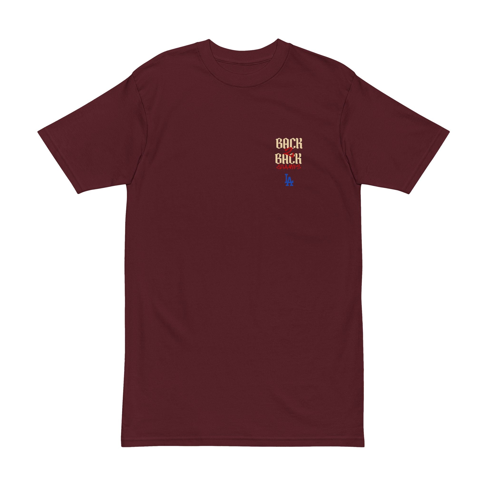 LA Dodgers 'They Still Not Like Us' x 'Back2Back Champs' T-Shirt