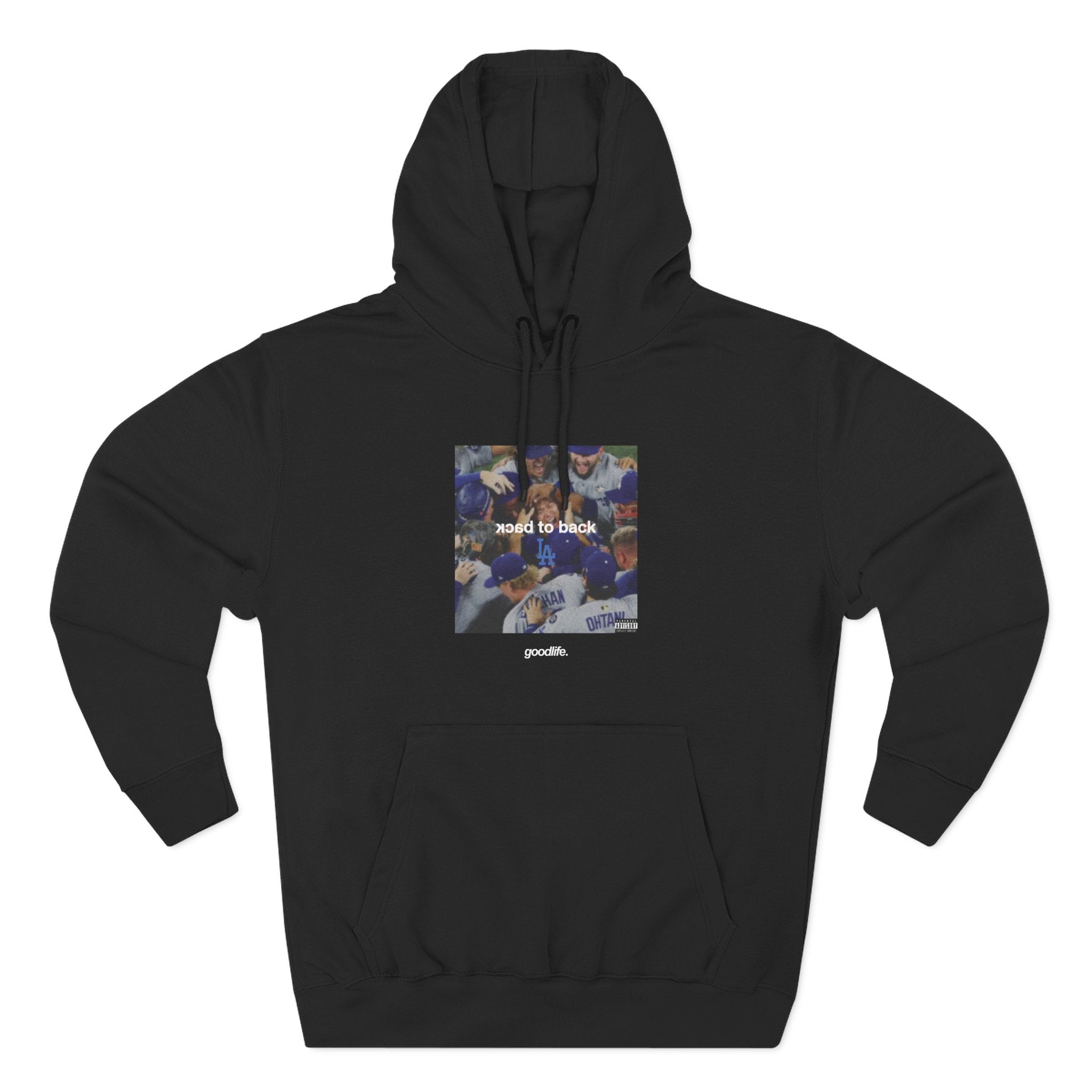 LA Dodgers 'They Not Like Us' 'We Don't Give AF' Pullover Hoodie