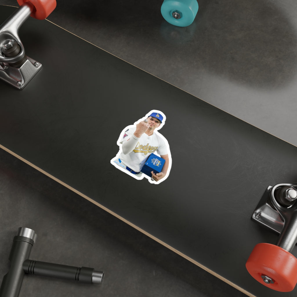 Dodgers Hernandez Middle Finger Sticker