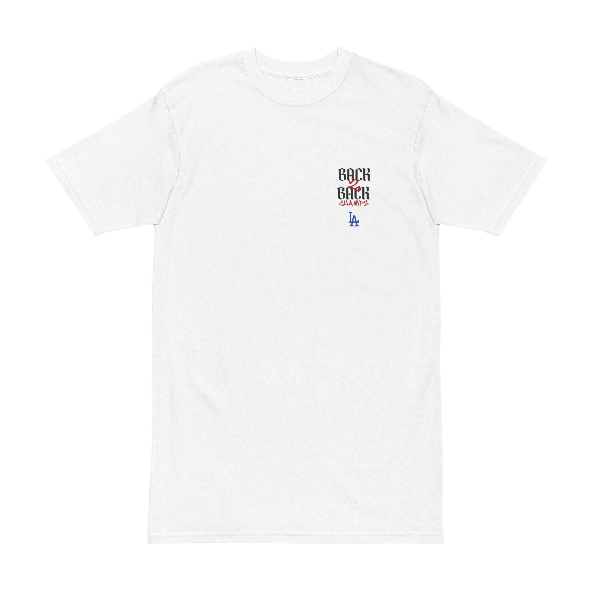 LA Dodgers 'They Still Not Like Us' x 'Back2Back Champs' T-Shirt