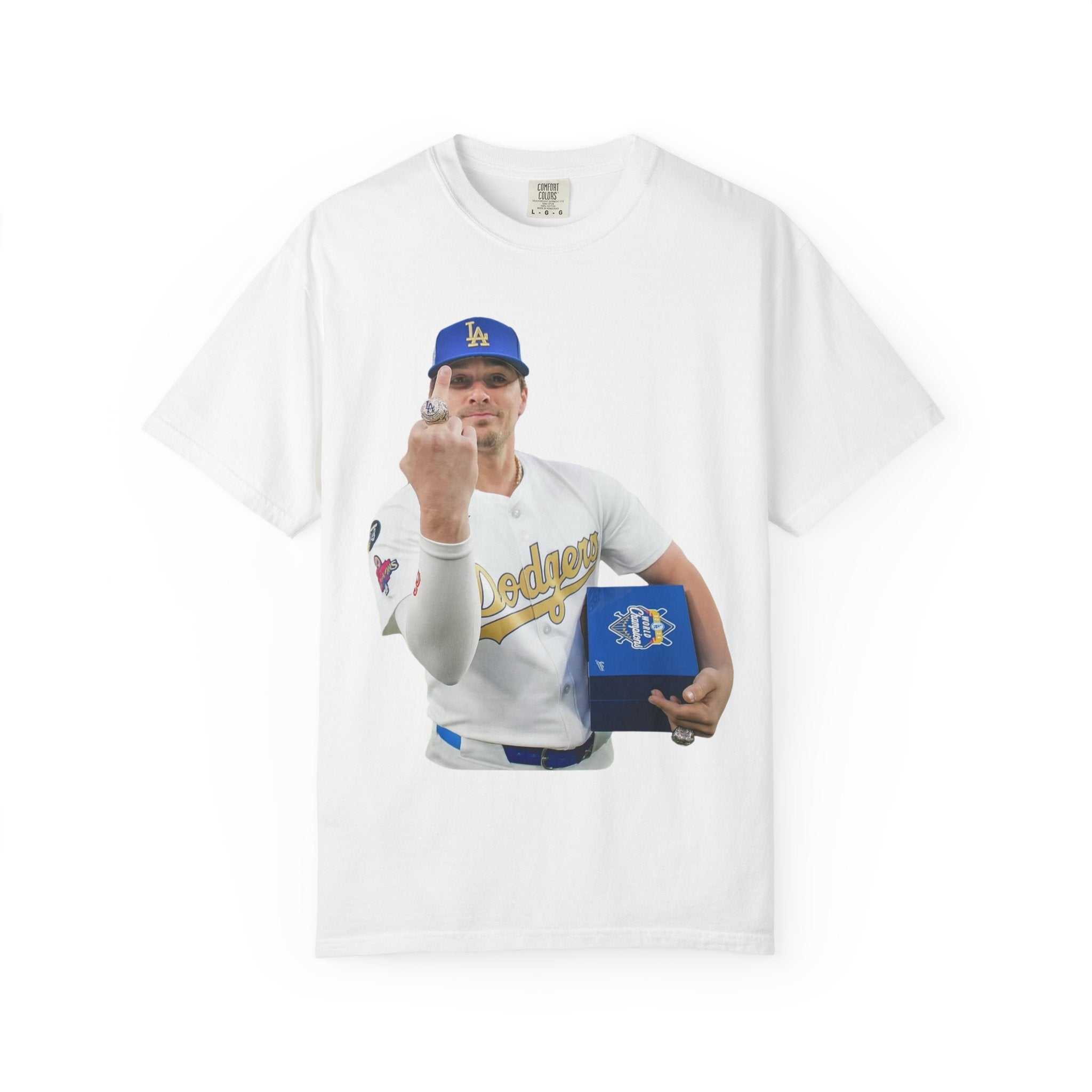 Hernandez Middle Finger "We Don't Give a F*ck" T-Shirt