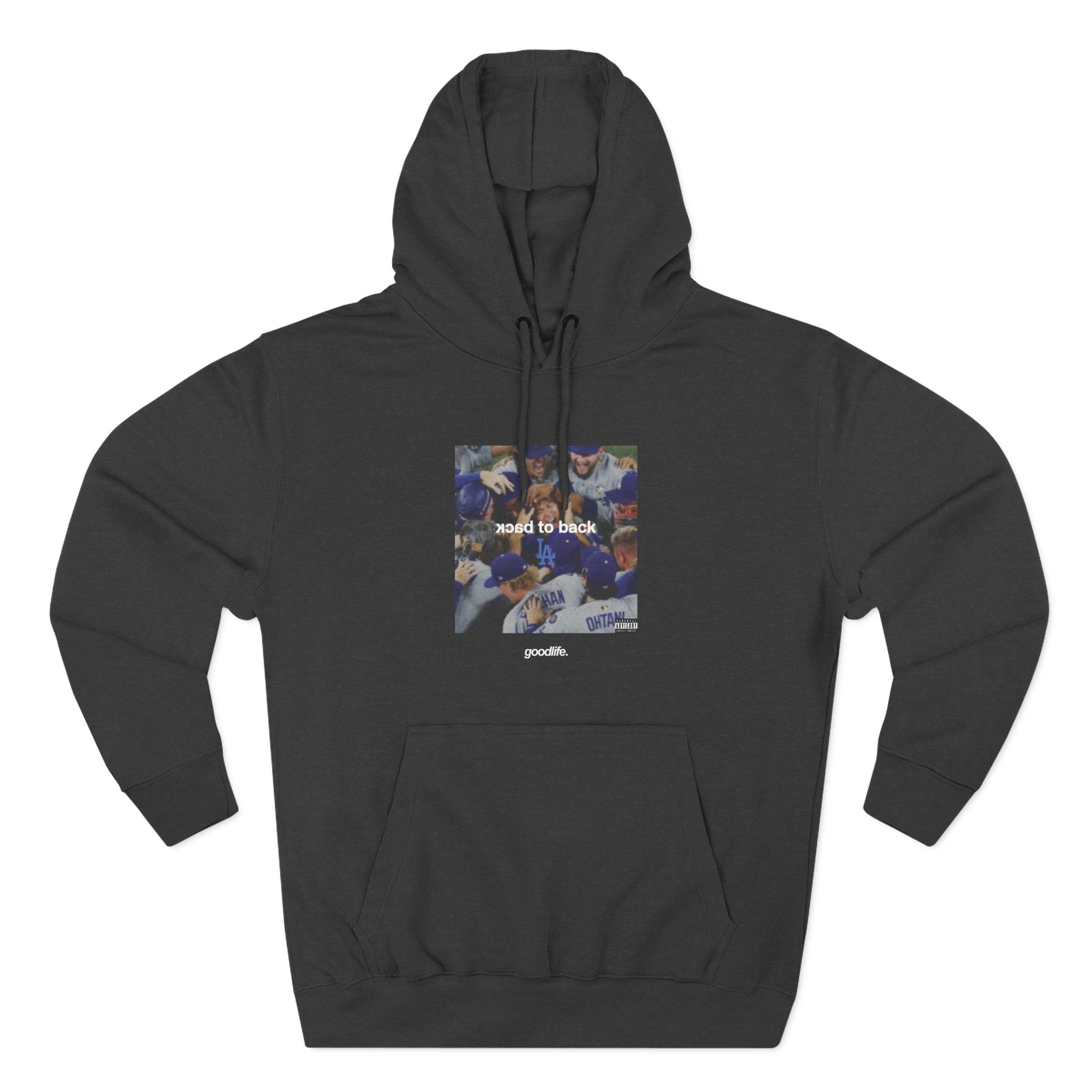 LA Dodgers 'They Not Like Us' 'We Don't Give AF' Pullover Hoodie