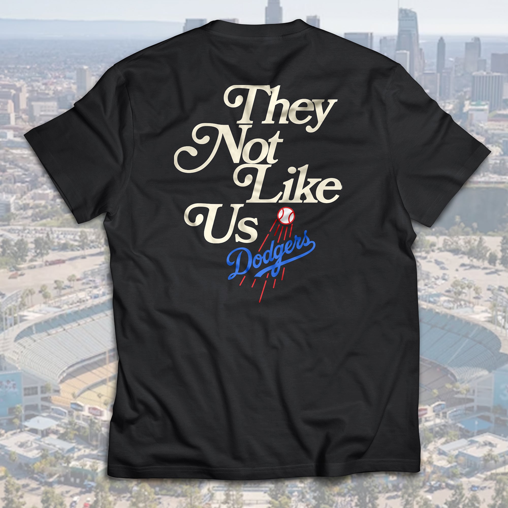 Unisex Tee We Don't Give a F*ck They Not Like Us Custom Design MLB Baseball Gift