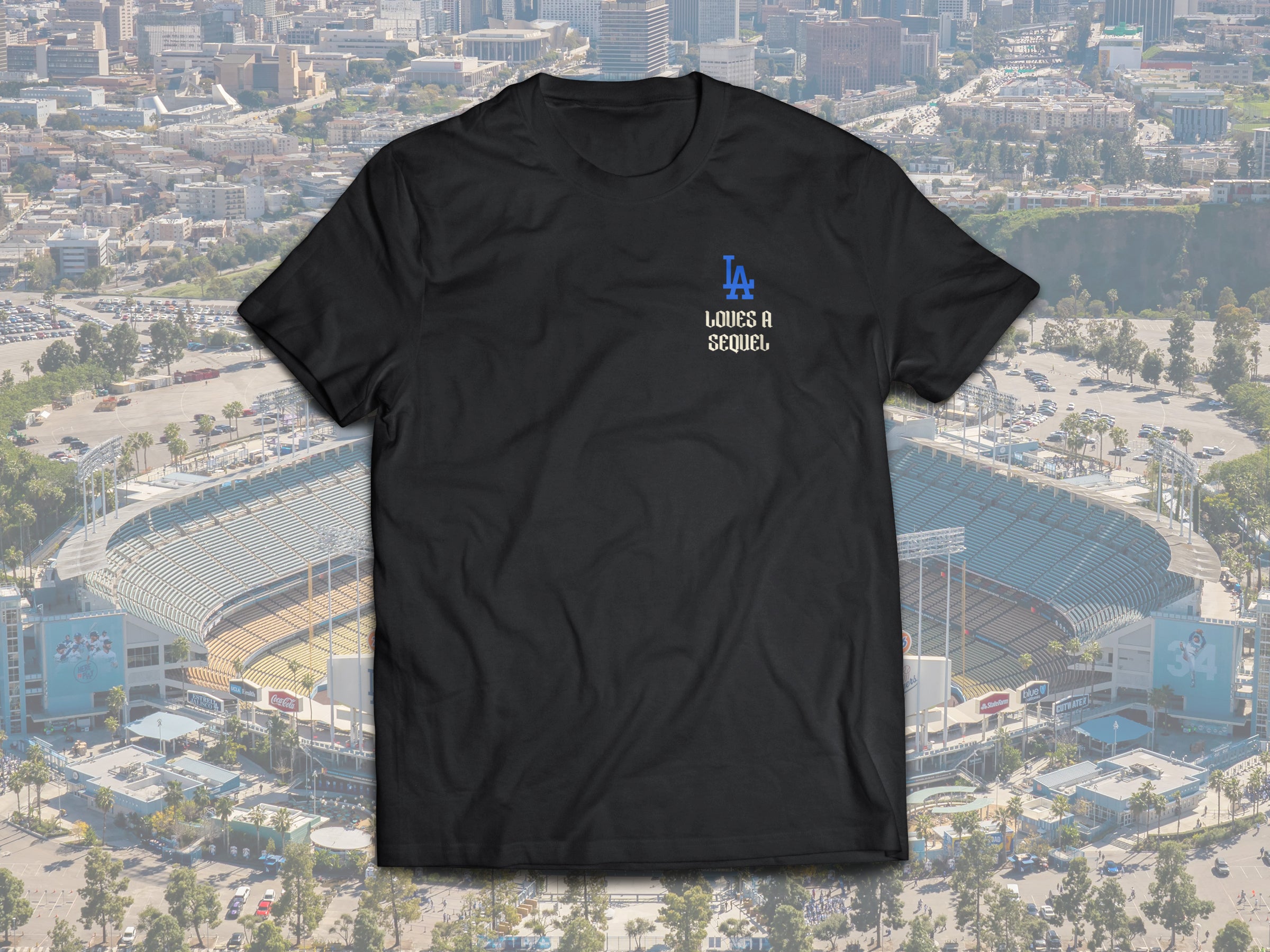 LA Dodgers "LA Loves A Sequel" They Not Like Us T-Shirt