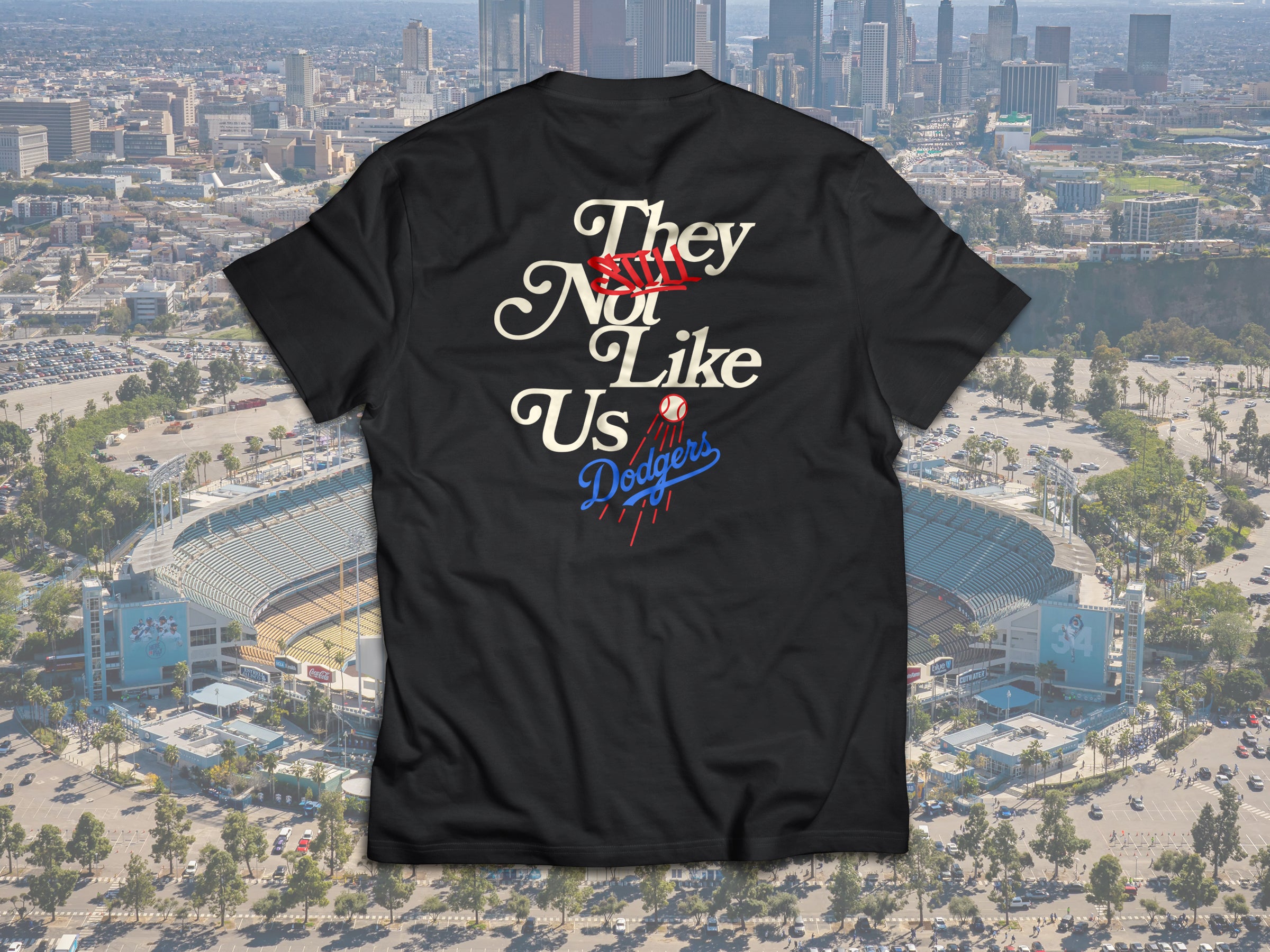 LA Dodgers They STILL Not Like Us Back2Back Champs T-Shirt