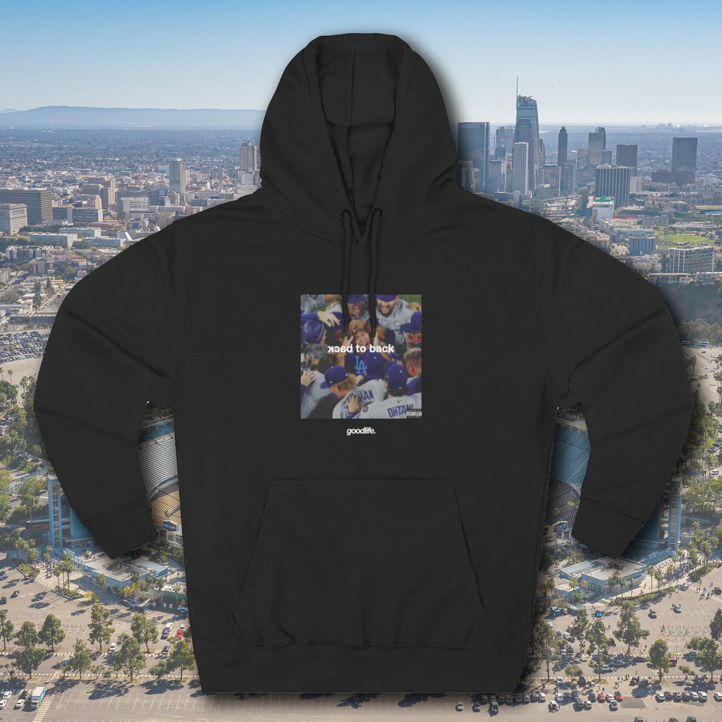 LA Dodgers 'They Not Like Us' 'We Don't Give AF' Pullover Hoodie