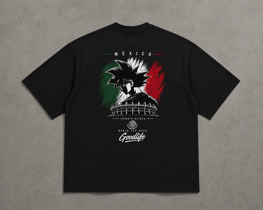 Mexico Goku World Cup Graphic T-Shirt