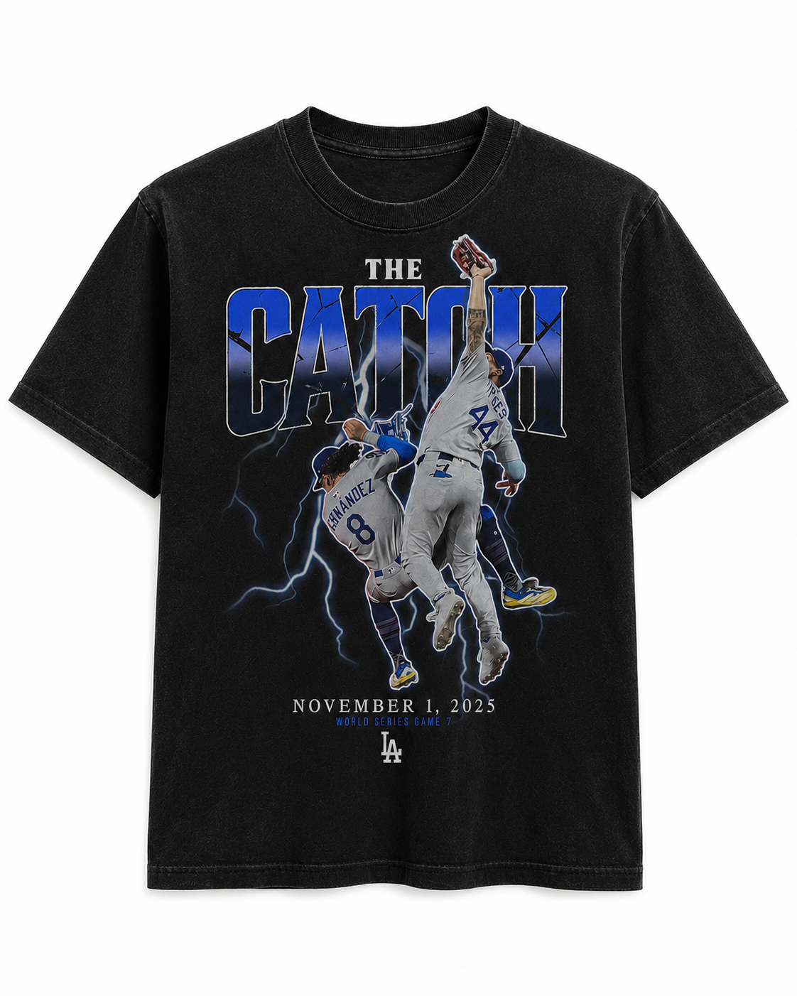 "The Catch" T-Shirt - Garmet Dyed Medium Weight comfort tee