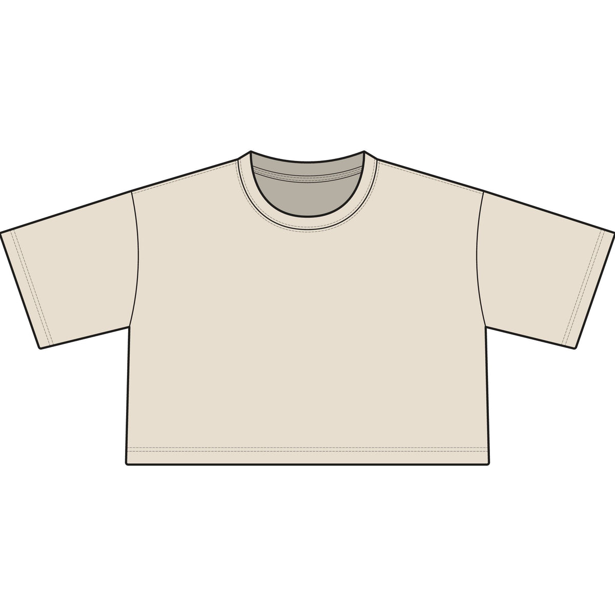 Goodlife Crop Tee — Women's Classic Cropped T-Shirt