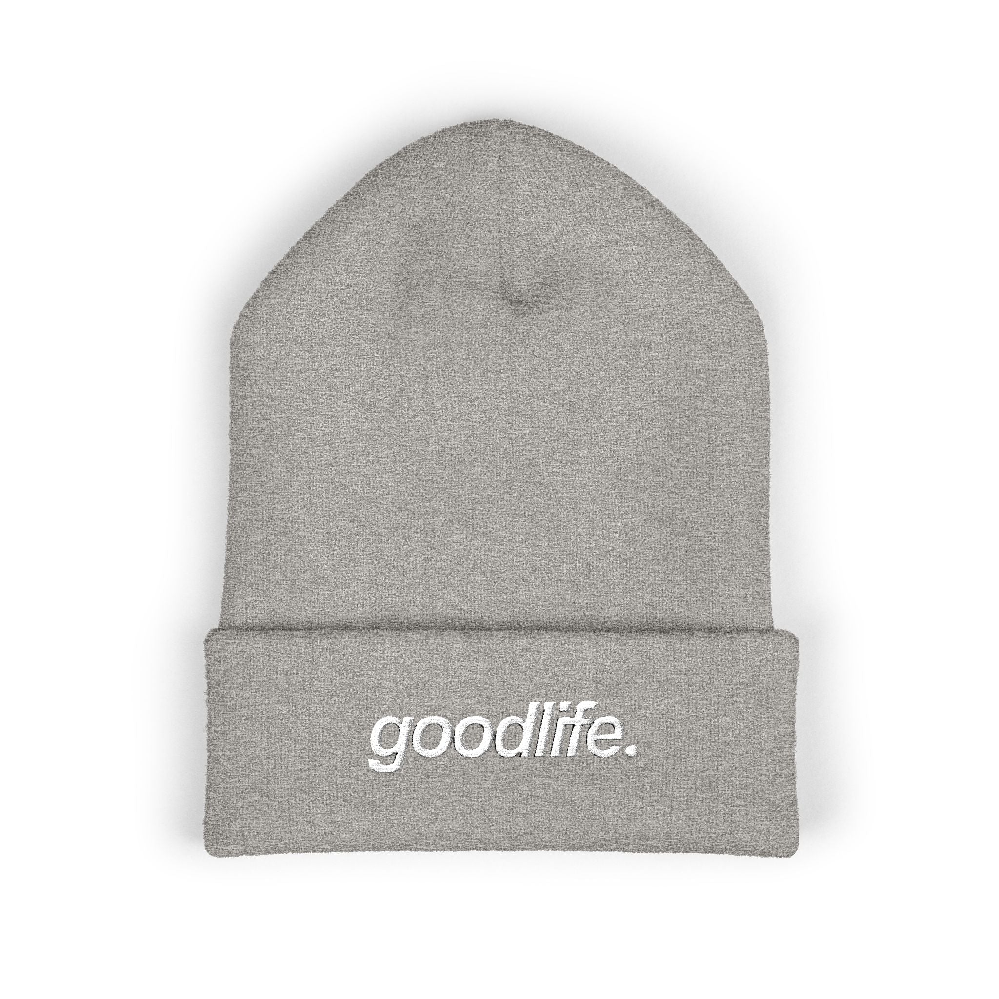 Goodlife Embroidered Cuffed Beanie