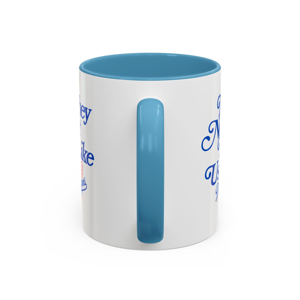 They Not Like Us Dodgers Accent Coffee Mug — Baseball Fan Gift (11/15oz)