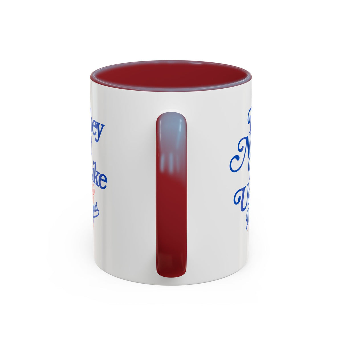 They Not Like Us Dodgers Accent Coffee Mug — Baseball Fan Gift (11/15oz)