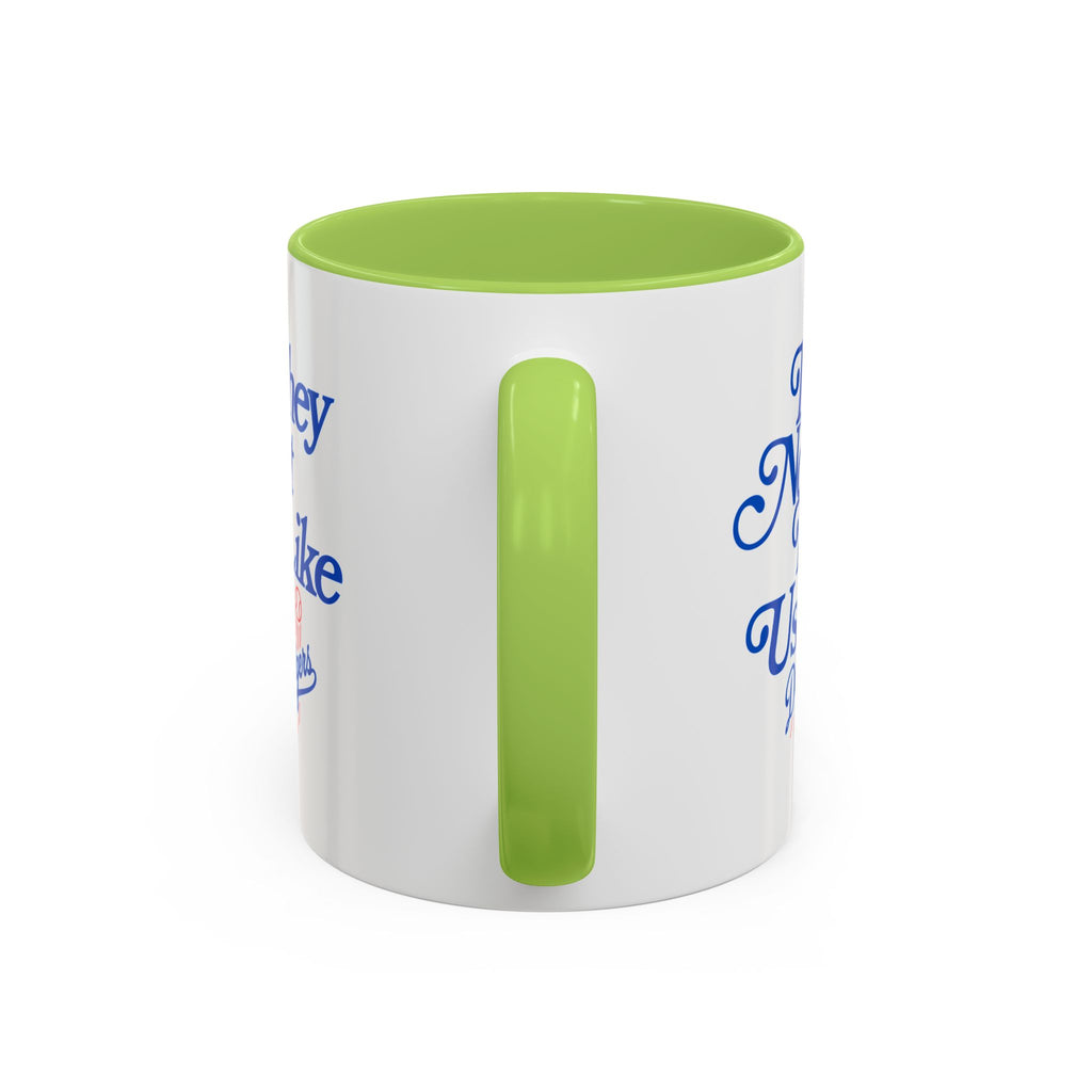 They Not Like Us Dodgers Accent Coffee Mug — Baseball Fan Gift (11/15oz)