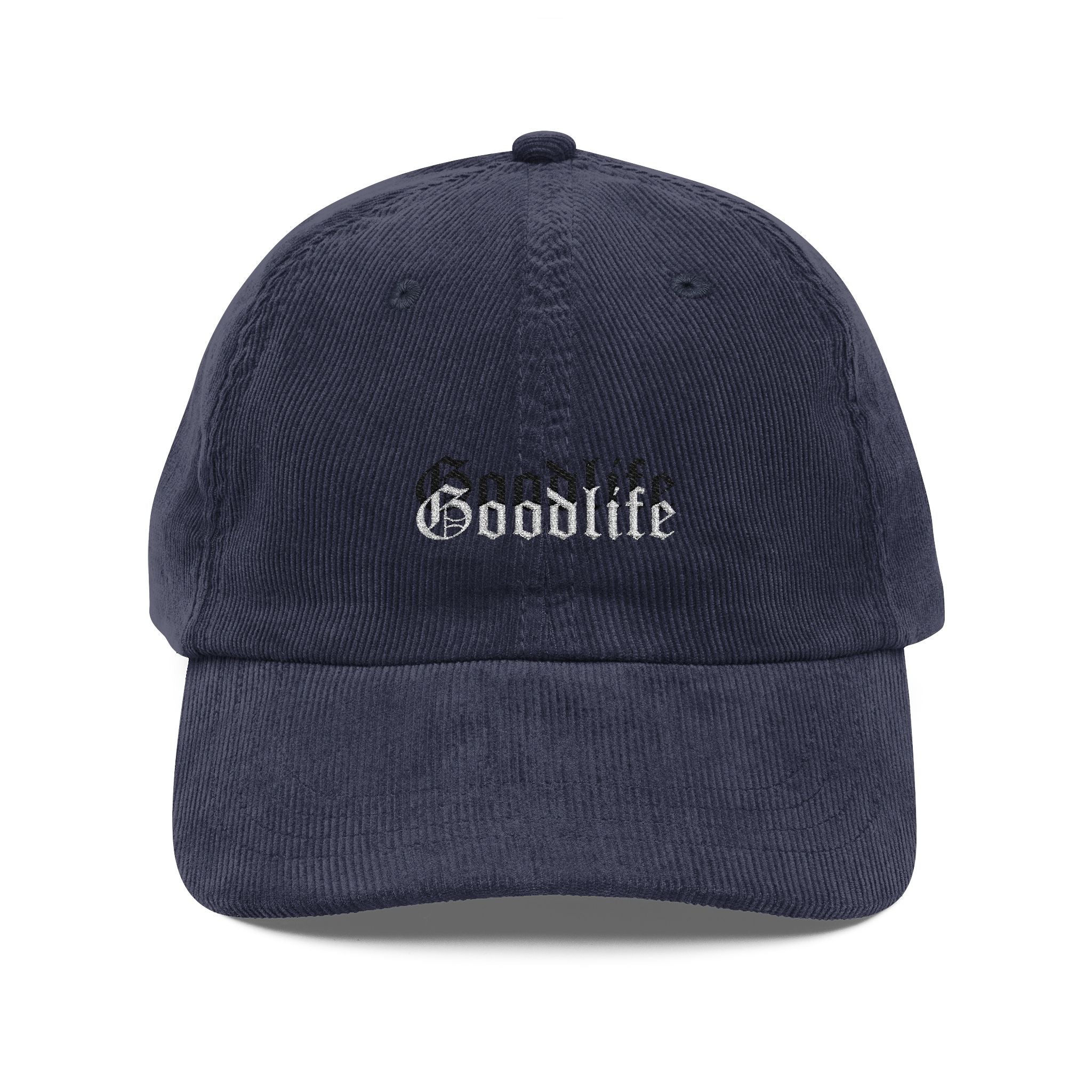 Vintage Goodlife Corduroy Cap (Embroidery)