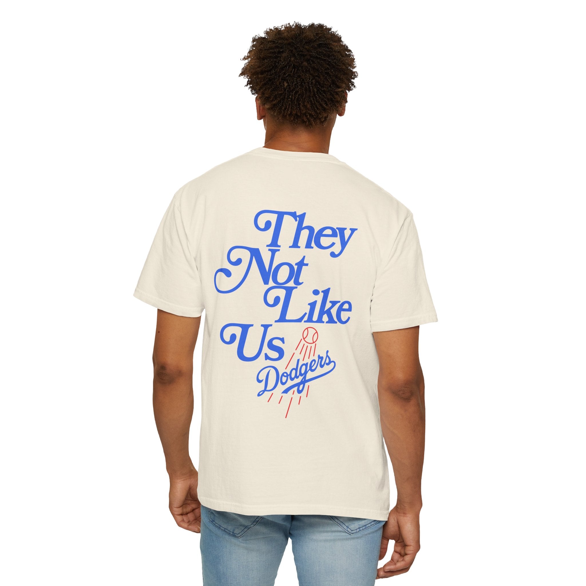 LA Dodgers 'They Not Like Us' x 'We Don't Give a F*ck' T-Shirt