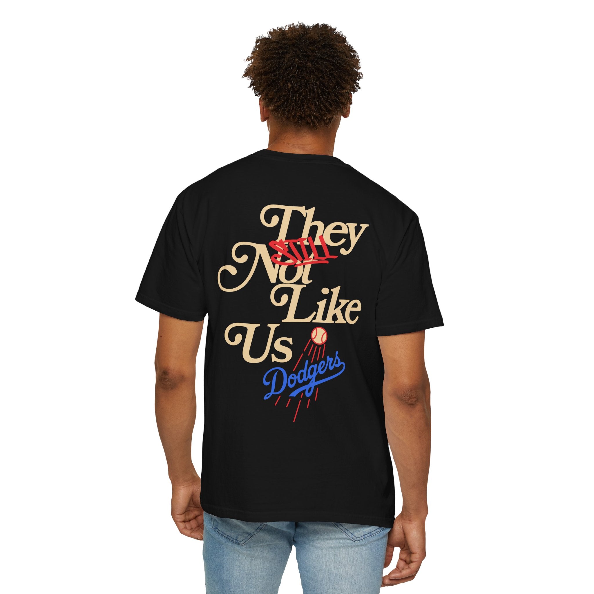 LA Dodgers 'They Still Not Like Us' x 'Back2Back Champs' T-Shirt