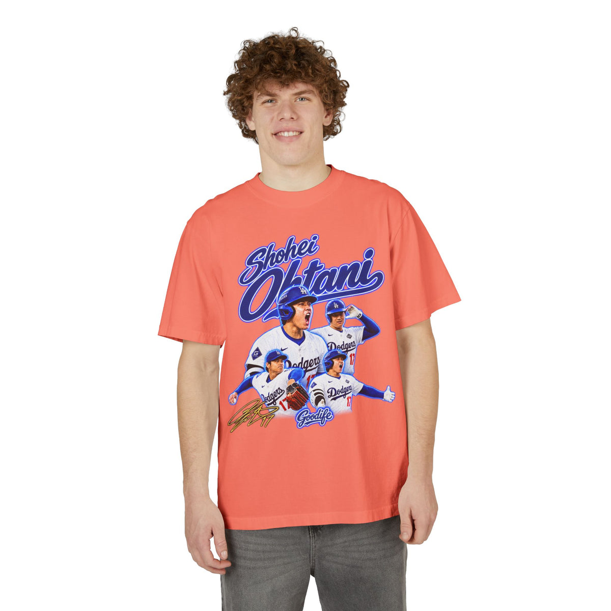 Shohei Ohtani Dodgers Vintag Graphic T-Shirt