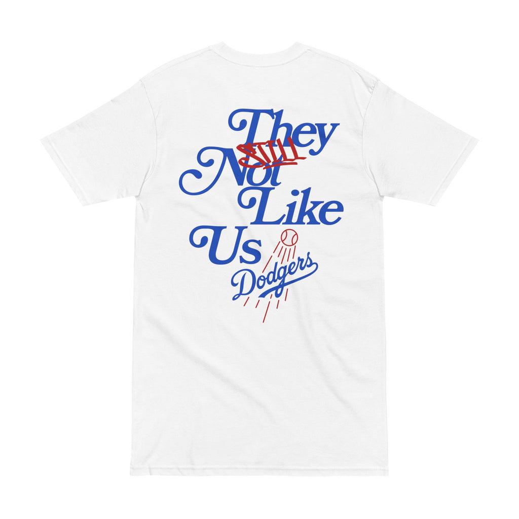 LA Dodgers 'They Not Like Us' x 'We Own The West' Heavyweight T-Shirt