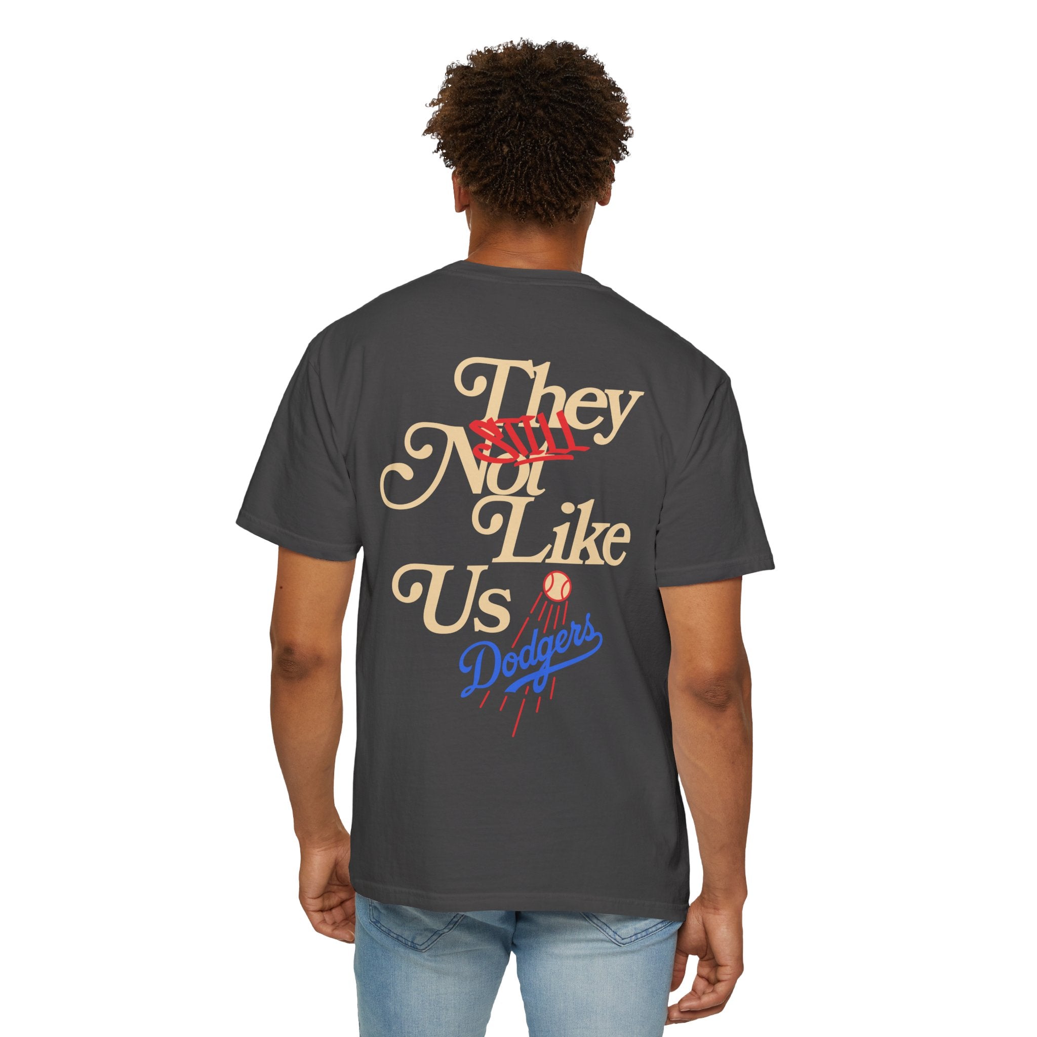 LA Dodgers 'They Still Not Like Us' x 'Back2Back Champs' T-Shirt