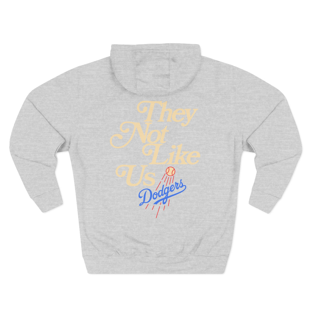 LA Dodgers 'We Own The West' x 'They Not Like Us' Pullover Hoodie
