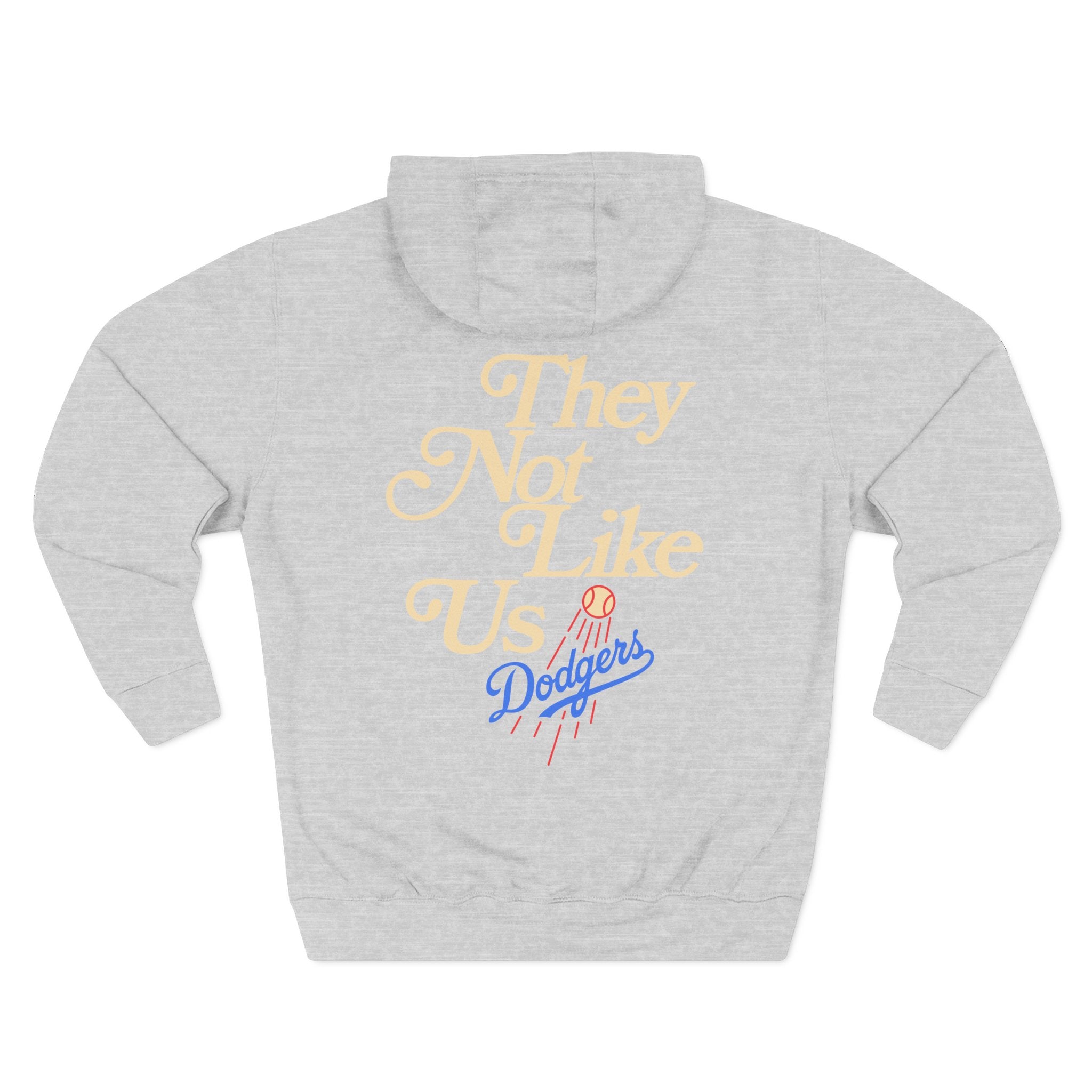 LA Dodgers 'We Own The West' x 'They Not Like Us' Pullover Hoodie