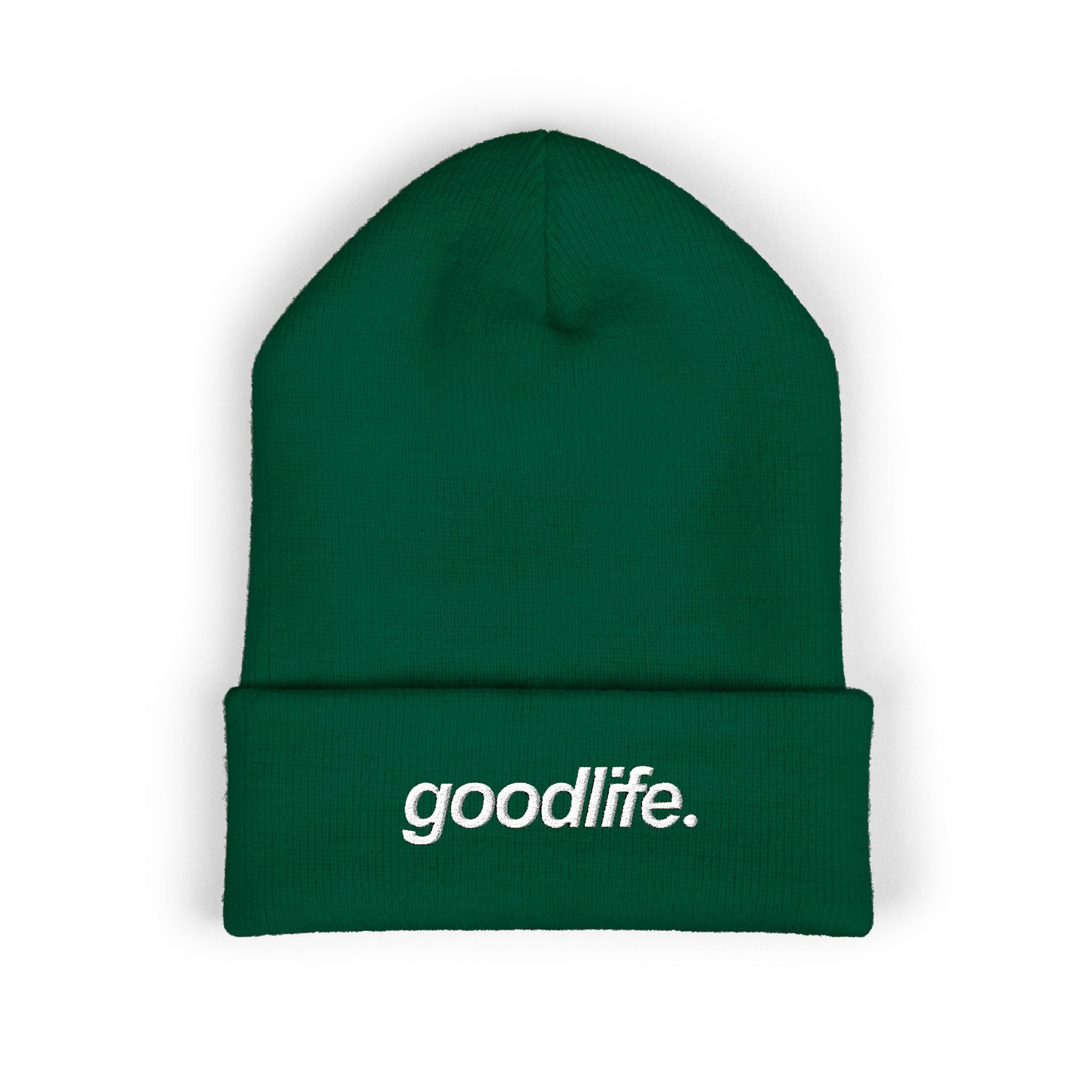 Goodlife Embroidered Cuffed Beanie