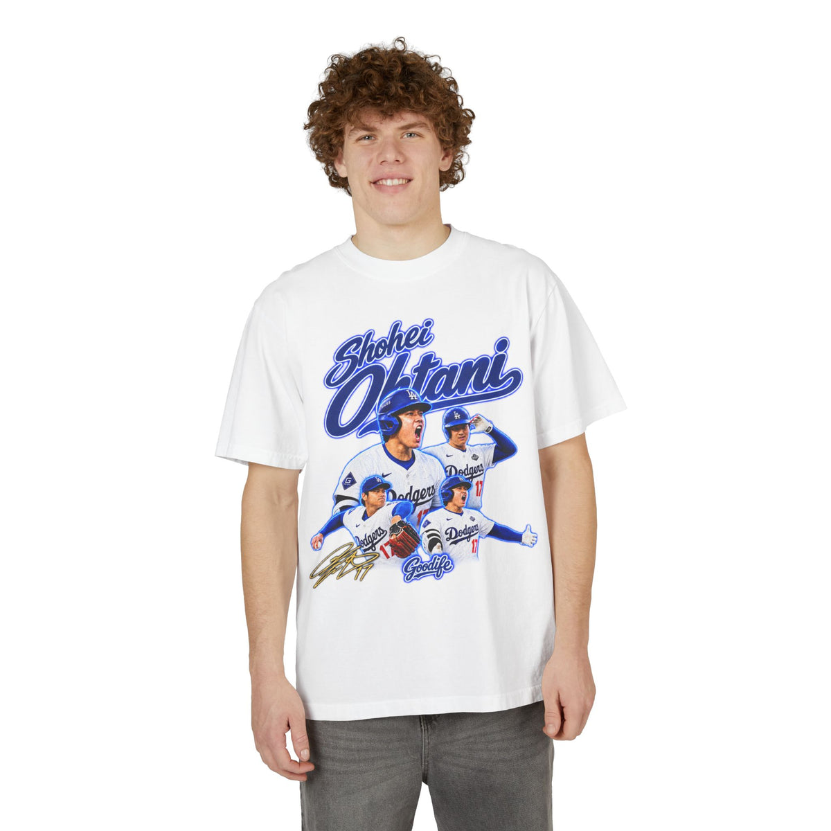 Shohei Ohtani Dodgers Vintag Graphic T-Shirt