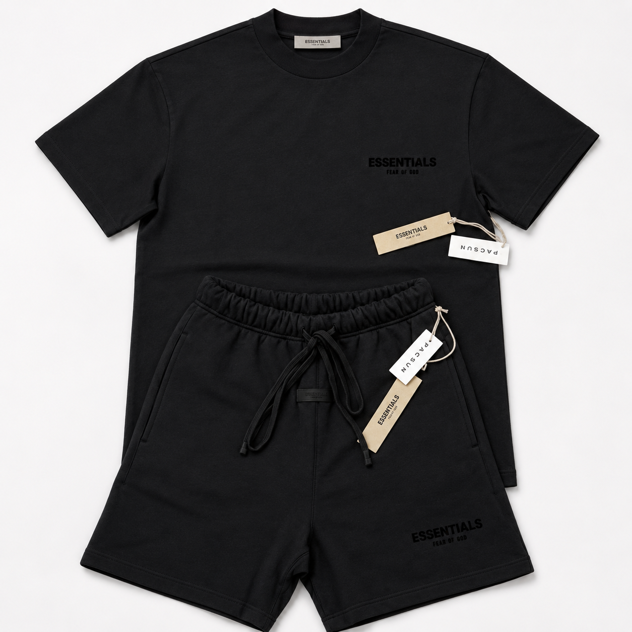 Essentials Fear of Good T Shirt and Shorts Bundle